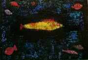 Paul Klee der Goldfisch oil painting artist